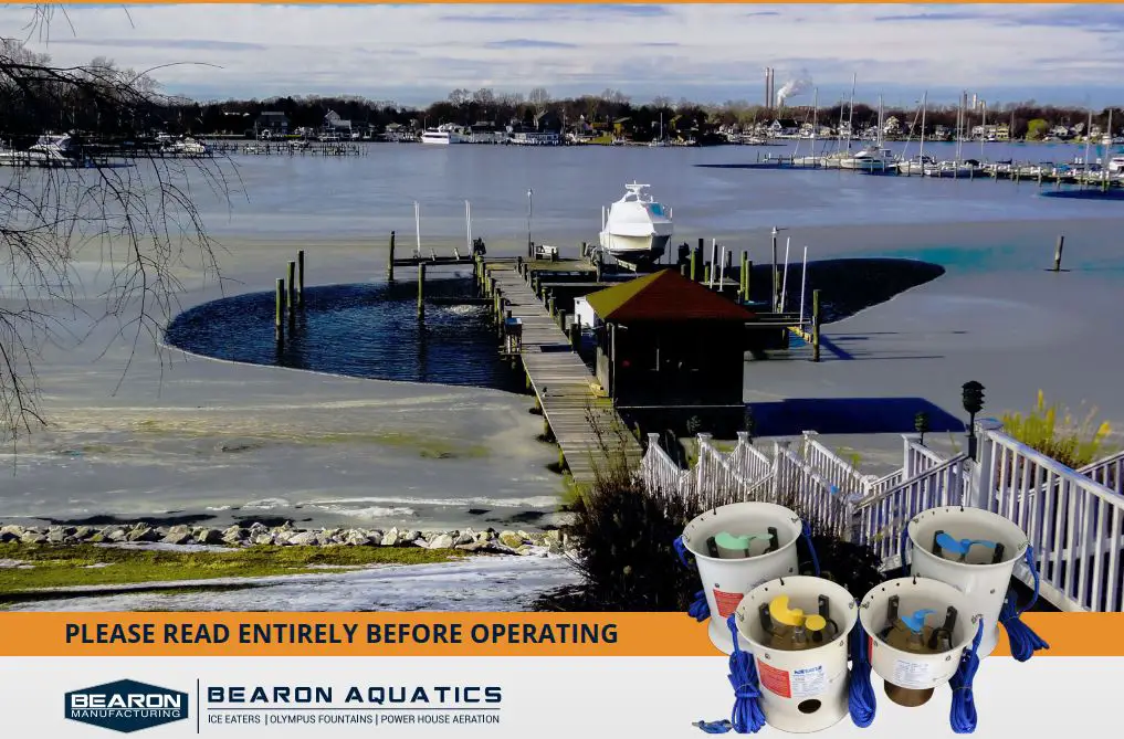 Bearon Aquatics P750 .75hp Ice Eater Owner's Manual