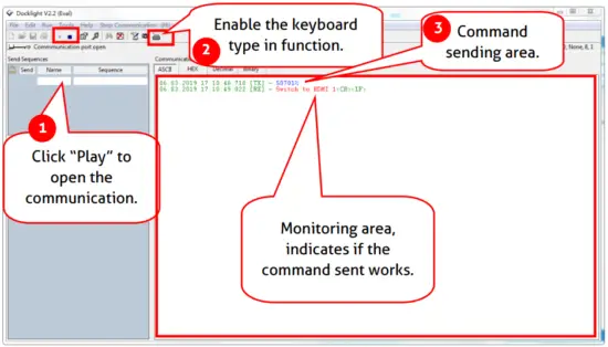 RS232 Control Software