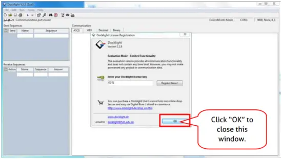RS232 Control Software