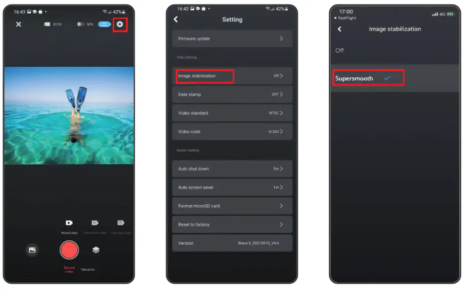 AKASO SYYA0004-GY Brave 8 Action Camera fig 20
