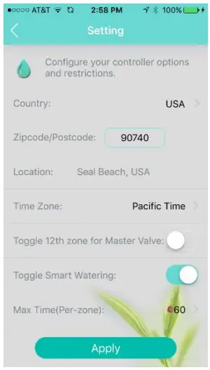 LUCKI DAYS Nxeco APP Smart Weather-Based Irrigation Controller - 18