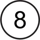 CHAUVET DJ LIG0018383-000 Cast Tube - 8 ICON