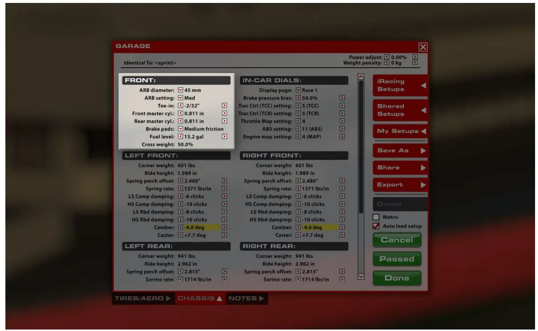 iRacing GT3 R Porsche 911 Racing Car User Manual - FRONT