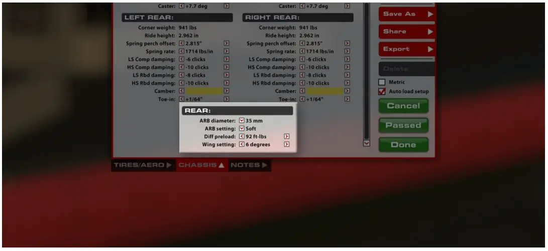 iRacing GT3 R Porsche 911 Racing Car User Manual - REAR