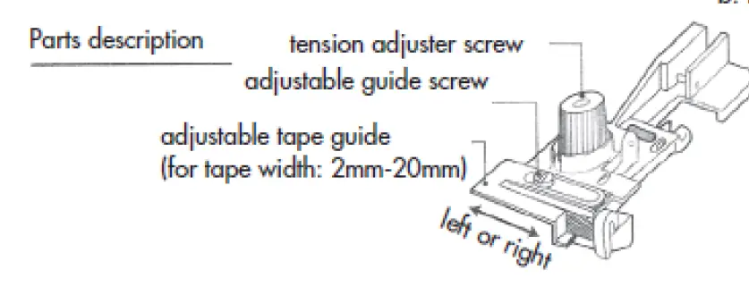poconosewandvac BLE8-EF Baby Lock Elastic Foot 1
