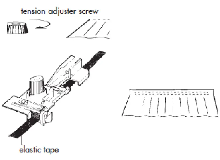 poconosewandvac BLE8-EF Baby Lock Elastic Foot 3