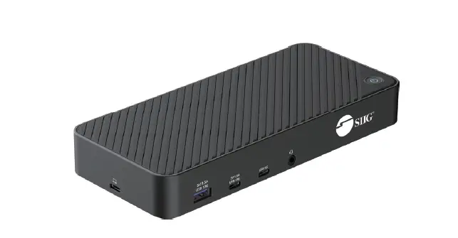 Siig Ju-dk0p11-s1 Triple Hybrid 4k Video Docking Station With Pd Charging User Manual Siig Ju-dk0p11-s1 Triple Hybrid 4k Video Docking Station With Pd Charging User Manual
