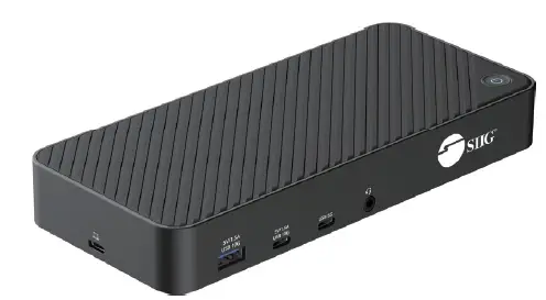 SIIG JU-DK0P11-S1 Triple Hybrid 4K Video Docking - fig 2