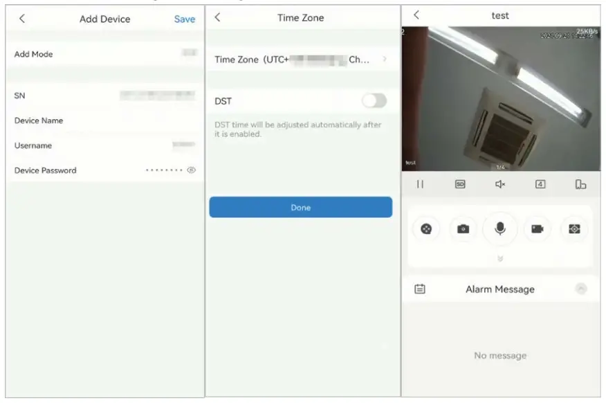 Configure the device information