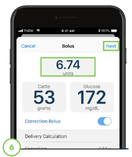 tandem T Connect Mobile App and T Slim X2 Insulin Pump - fig5