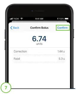 tandem T Connect Mobile App and T Slim X2 Insulin Pump - fig6