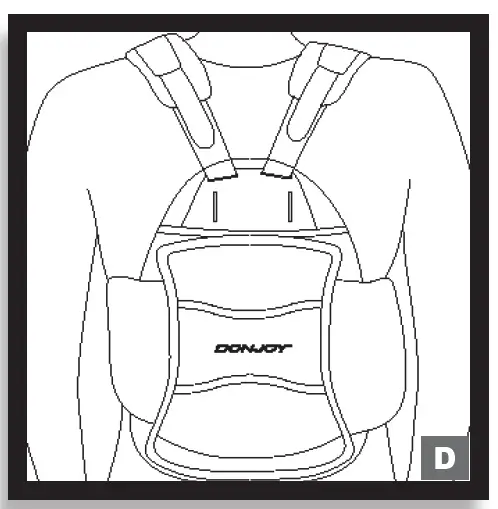 DONJOY MKTIS00-12357 IsoFORM TLSO Postural Extension 4