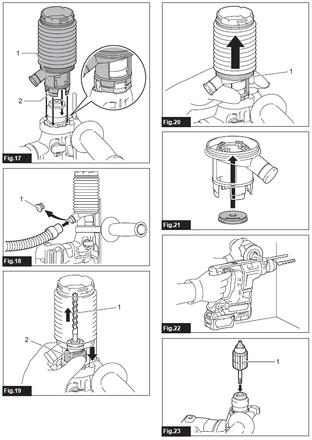 makita HR166D Cordless Rotary Hammer-3