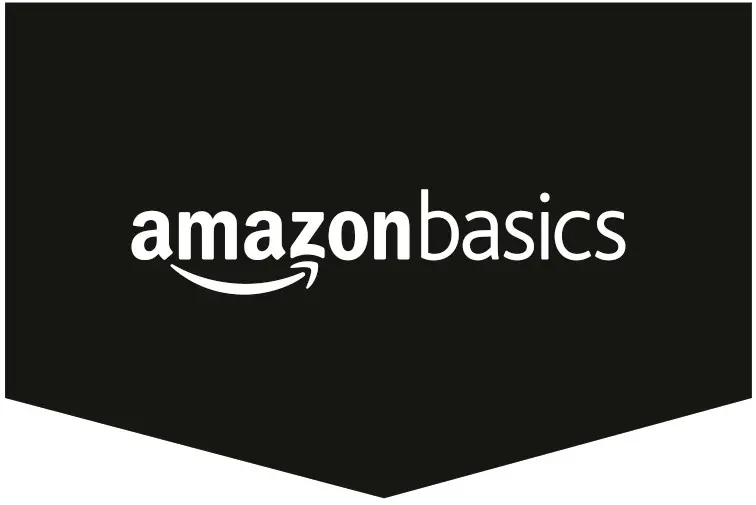 amazonbasics Wire Storage Shelves 4-Cube -amazon logo
