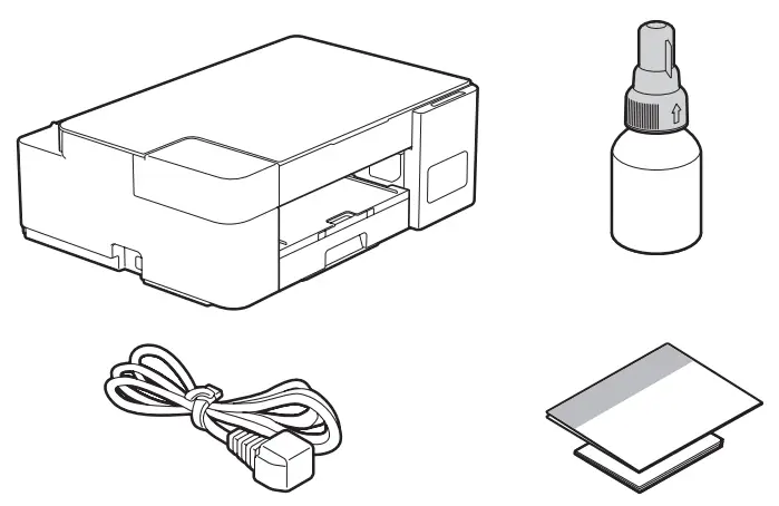 brother DCP T220 Ink Tank Printer - fig