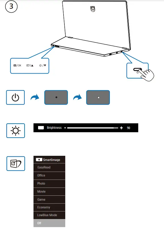 PHILIPS 16B1P3302 3000 Series Portable Monitor User Guide 6