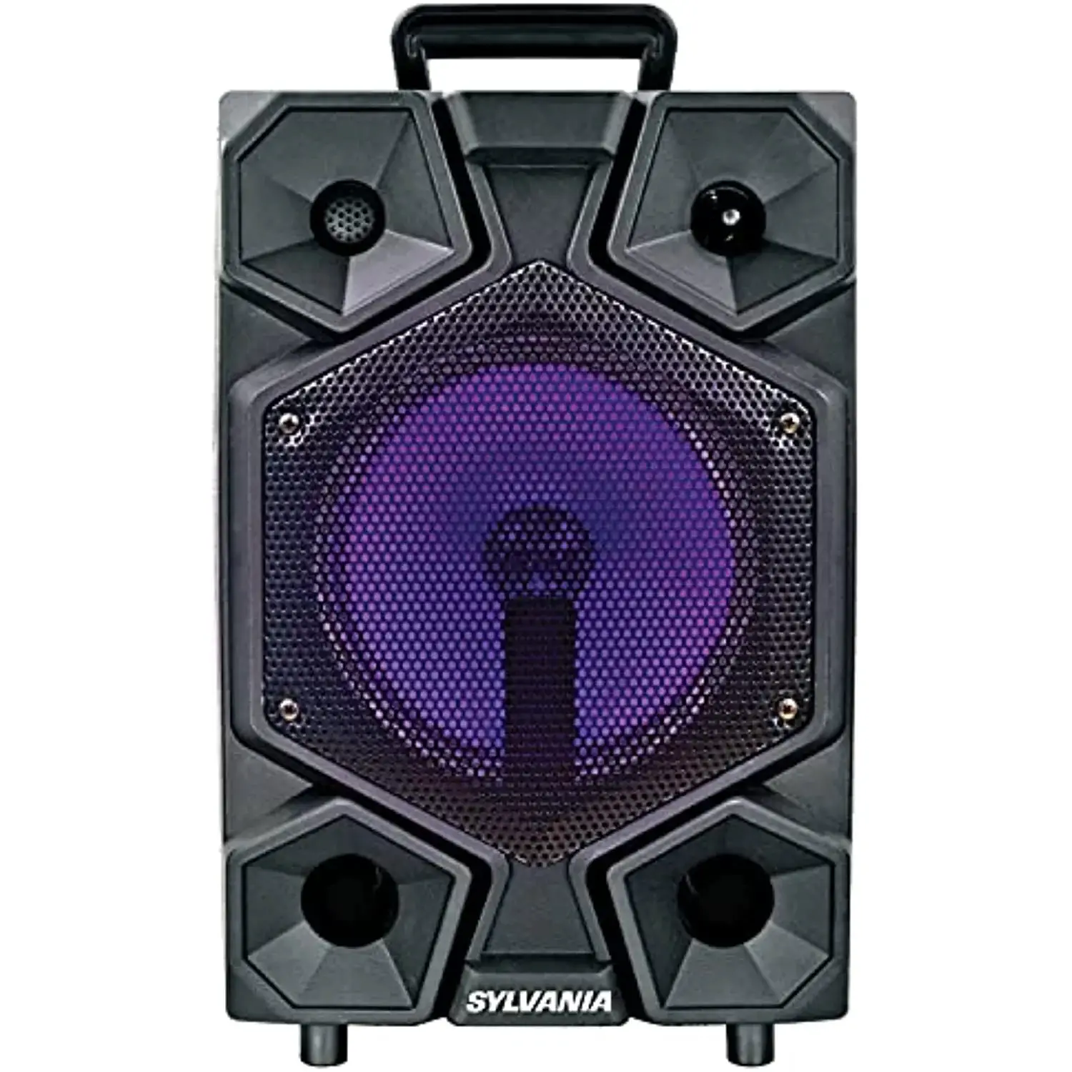 SYLVANIA SPA081 B 8 Inch Bluetooth Tailgate Speaker With FM Radio - Cover