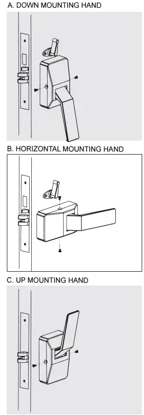 CAL-ROYAL SC Series SC8473 Push-Pull Trim with Mortise Lock-19