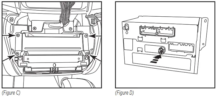 MeTra 99-6520B 2011- Dodge Journey Dash Kit - radio chassis