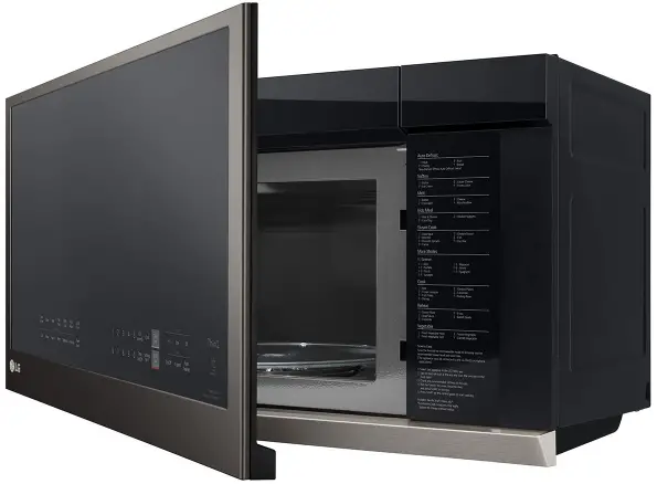 LG MVEL2137D Microwave Oven