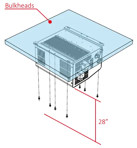 DOMETIC GP IC 2000 Inverter - Bulkheads