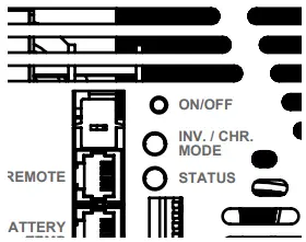 DOMETIC GP IC 2000 Inverter - INDICATOR