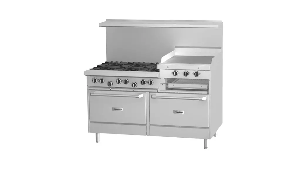 Garland G60-6r24ss G Series Gas Restaurant Ranges Instruction Manual