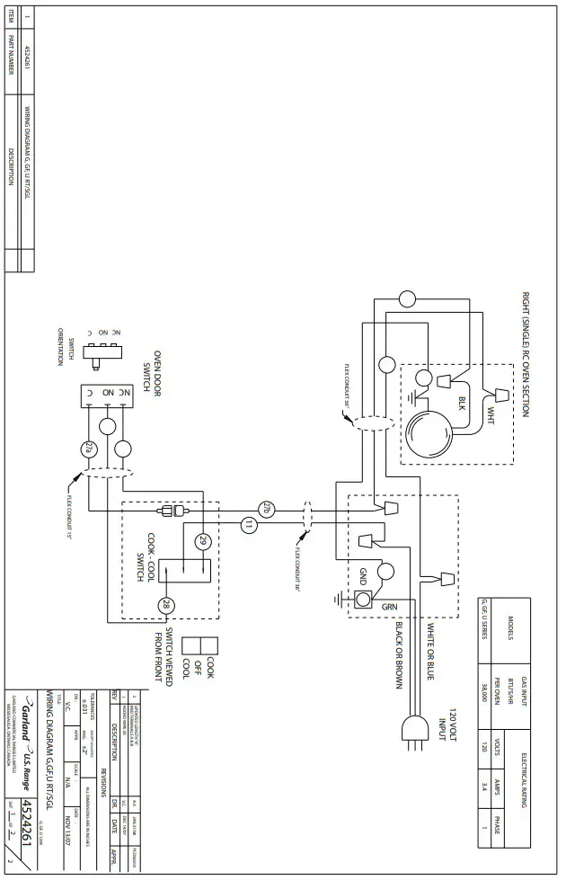 Garland G60-6R24SS G Series Gas Restaurant Ranges - figure 2