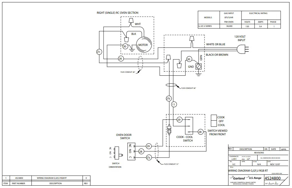 Garland G60-6R24SS G Series Gas Restaurant Ranges - figure 5