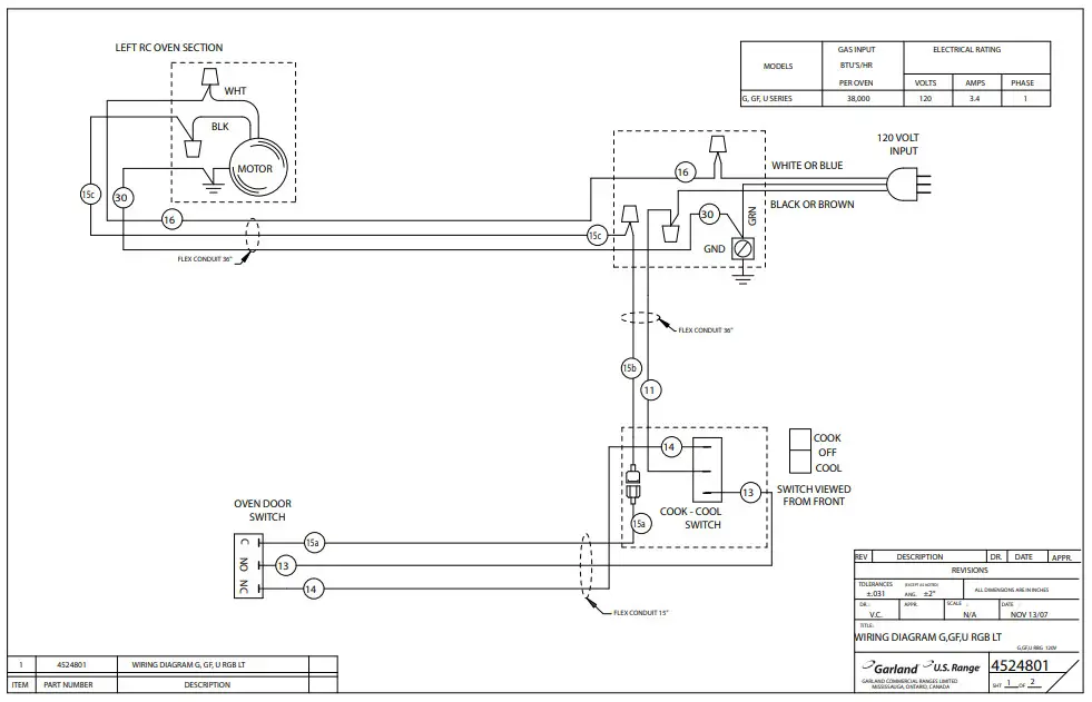 Garland G60-6R24SS G Series Gas Restaurant Ranges - figure 6
