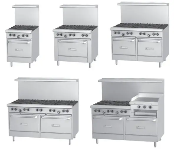 Garland G60-6R24SS G Series Gas Restaurant Ranges