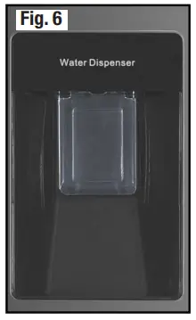 AKAI-AK-413-TMWD 413- Top-Mount-Refrigerator-With-Water-Dispe-fig-7