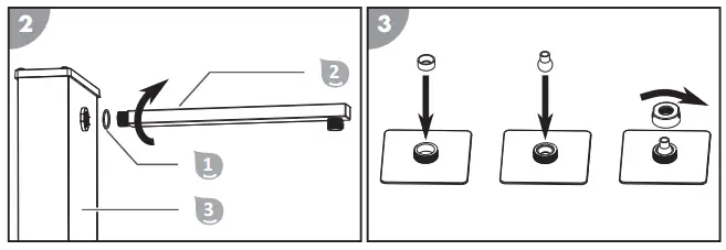 Steinbach 049080PPC31 Solar shower Straight Line-fig3