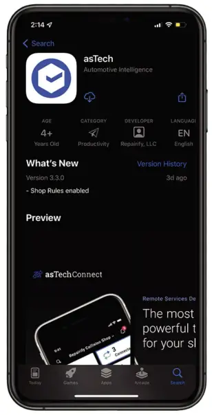 Download the new asTech App
