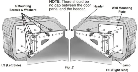 FIG 11 INSIDE SURFACE MOUNTING