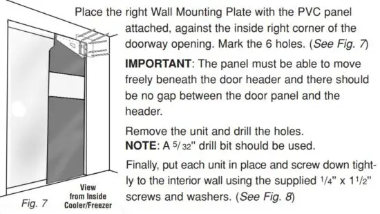 FIG 6 WALL  IN-JAMB MOUNTING