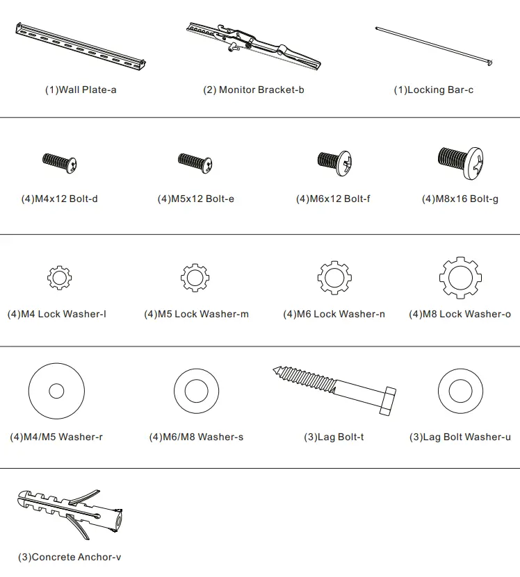 SBOX-PLB-133L-Fixed-Wall-Mount-FIG1