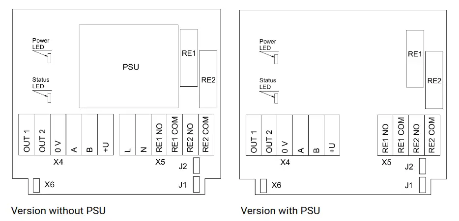 PluraSens E2611 CH4 Methane Detector Transmitter- diagram