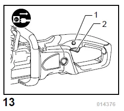makita UC3050A Electric Chain Saw fig (13)