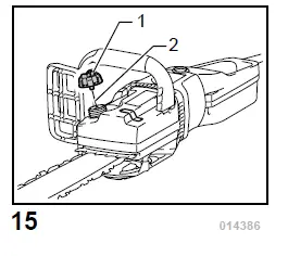 makita UC3050A Electric Chain Saw fig (15)