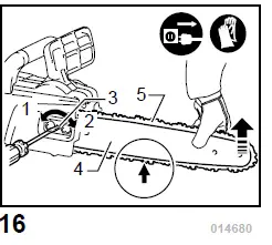 makita UC3050A Electric Chain Saw fig (16)