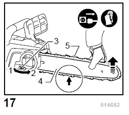 makita UC3050A Electric Chain Saw fig (17)