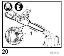 makita UC3050A Electric Chain Saw fig (20)