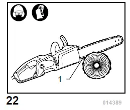 makita UC3050A Electric Chain Saw fig (22)
