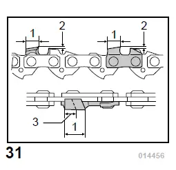 makita UC3050A Electric Chain Saw fig (31)