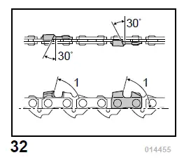 makita UC3050A Electric Chain Saw fig (32)