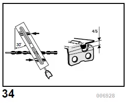 makita UC3050A Electric Chain Saw fig (34)
