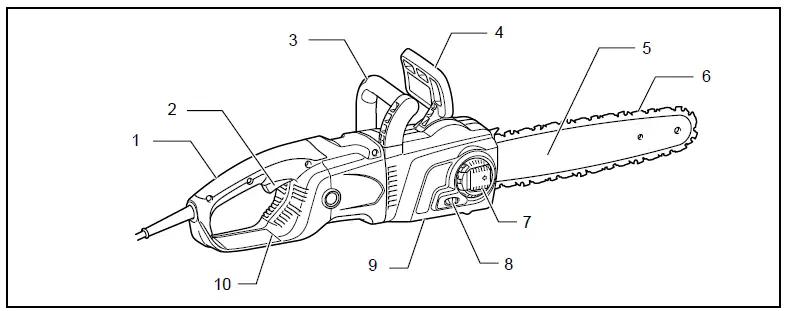 makita UC3050A Electric Chain Saw fig (42)