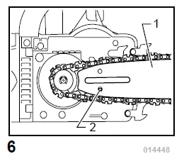 makita UC3050A Electric Chain Saw fig (6)