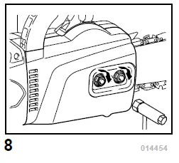 makita UC3050A Electric Chain Saw fig (8)